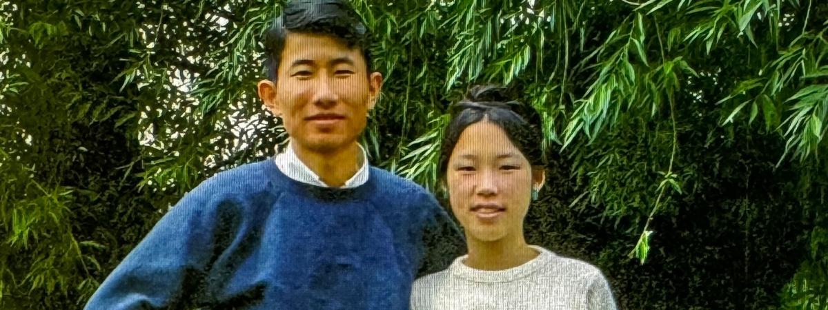 Photo of Alex and Pauline Yen Ho while they were students at CWRU