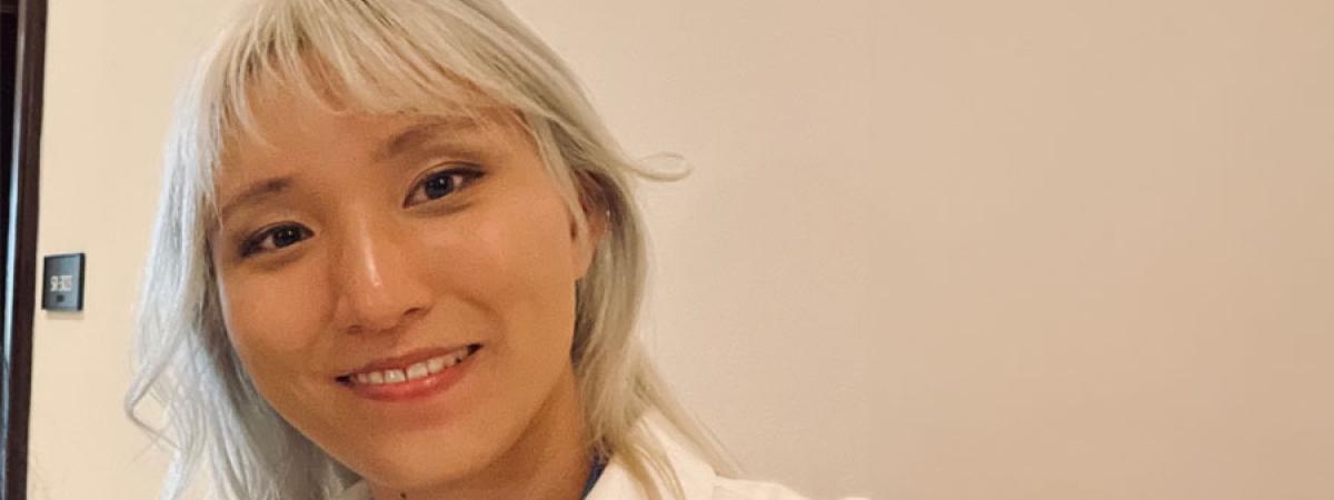 Photo of CWRU alumna and student Hannah Price