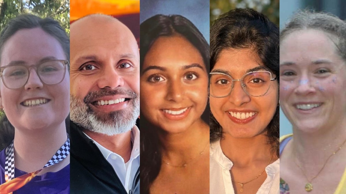 Morgan Loveday, Hrishue Mahalaha, Maansi Mahalaha, Sruthi Shanker Pydimarry and Meg Herrel
