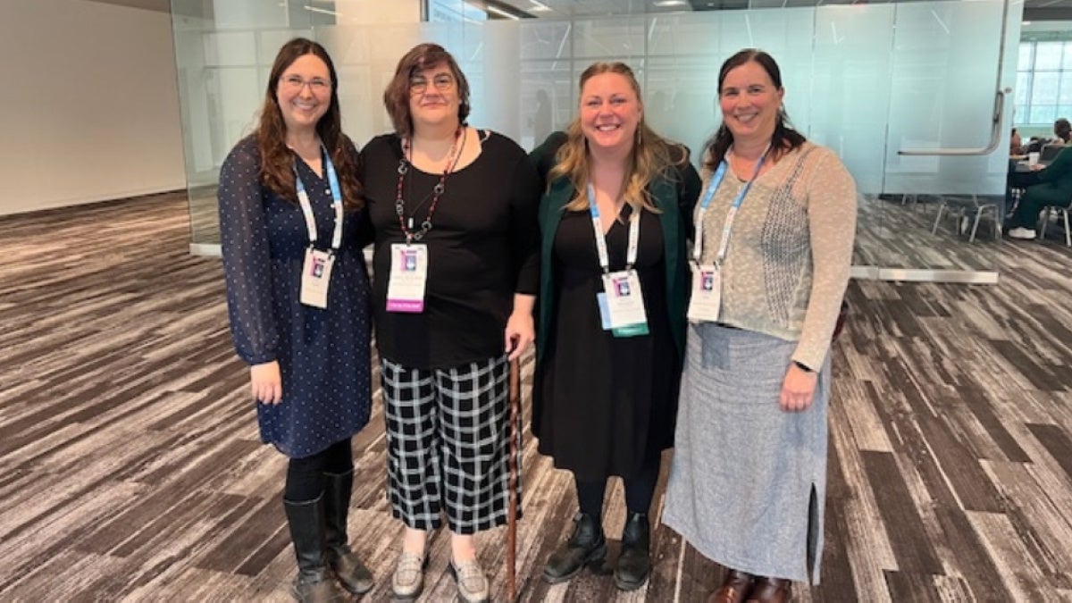 Staff participants of the NCTE Conference on Communication & Composition in Cleveland