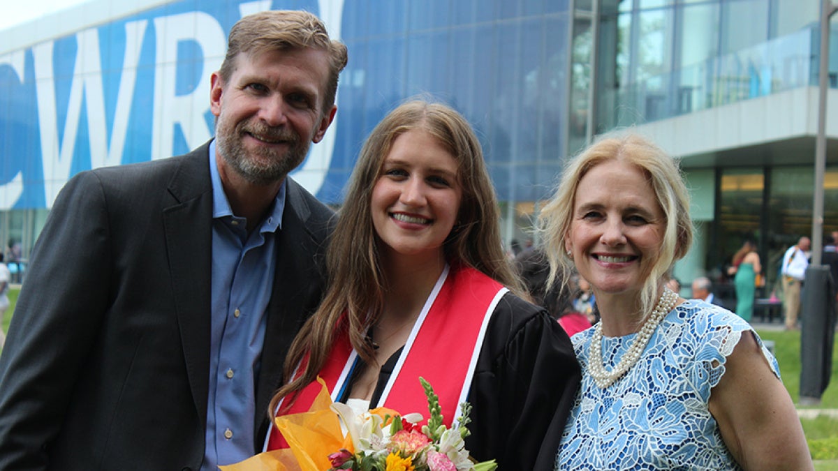 David, Sarah and Becky Cole