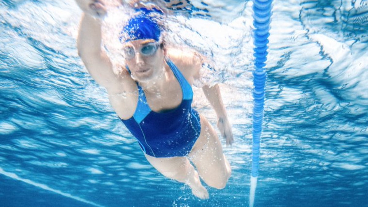 swimming
