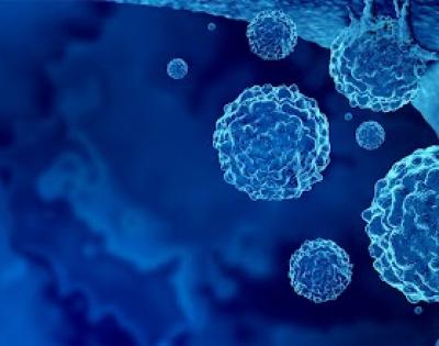 Graphic of cancer cells