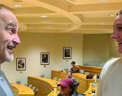 Victor Flatt and Maggie Kaniecki