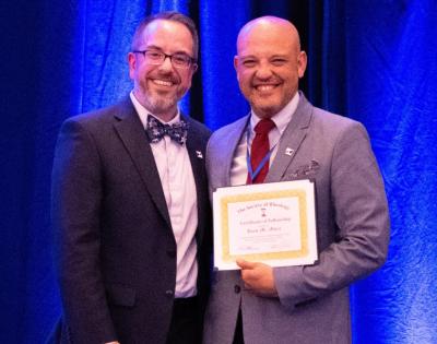 João Maia elected as Society of Rheology fellow.