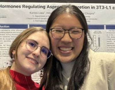 Photo of Hiba Obeid and Karisa Liaw at Intersections