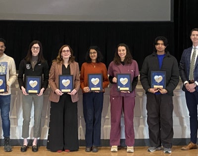 2026 Sustainability Champions with awards.