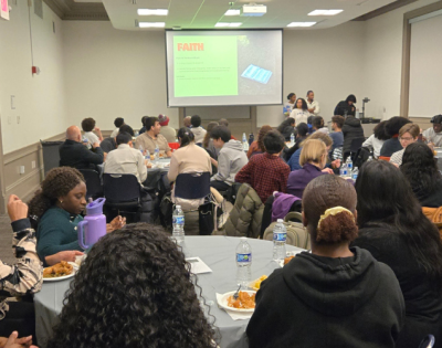 Students gather at Spartan Spirit Dinners