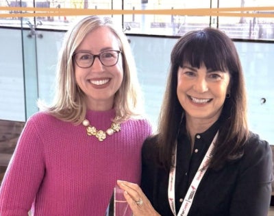 Donna Plecha (pictured right) 