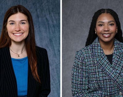 Kaylara Benfield and Jordyn Dawson