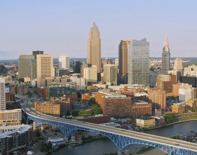 Cleveland skyline