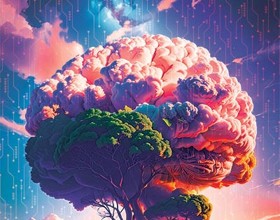 Colorful illustration of tree