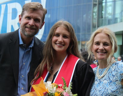 David, Sarah and Becky Cole