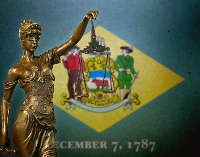 Image of the seal of Delaware supreme court