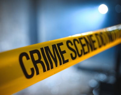 Image of crime scene yellow tapes