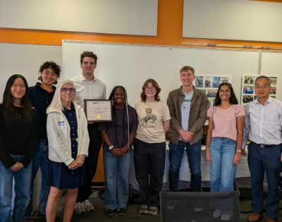 Students with Marsha Anderson Bomar, Global President of ASCE