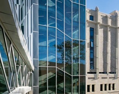 Image of CWRU Sears thinkbox exterior