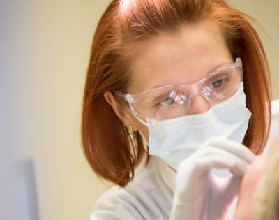 CWRU-female-dental-student