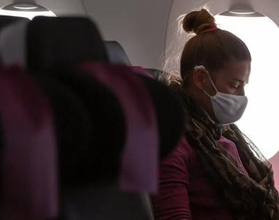WomanonPlane