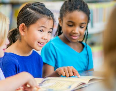 Children reading