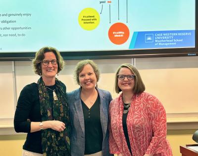 Lindsey Godwin, PhD, Molly McGuigan, and Miriam Novotny