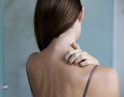 neck-scratching