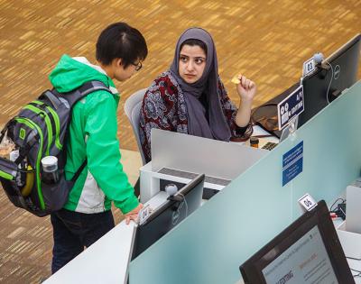 students-in-library