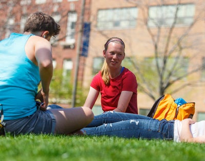 students-relaxing