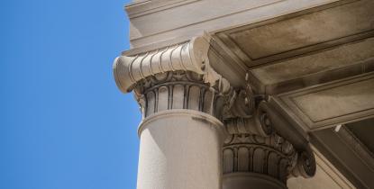 An external shot of building architecture