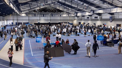 Presenters and attendees at the fall 2025 Intersections 