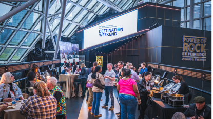 Photo of attendees at Destination Weekend 