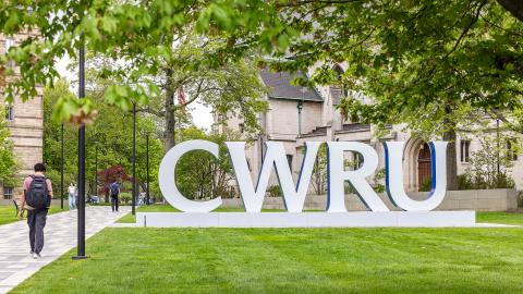 CWRU Letters outside of the Quad