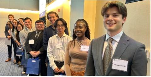 Accountancy Spring Banquet student award winners