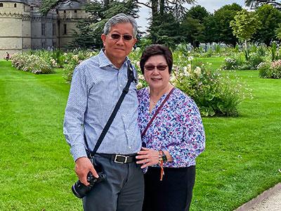Photo of Alex and Pauline Yen Ho at the Valley of Loire