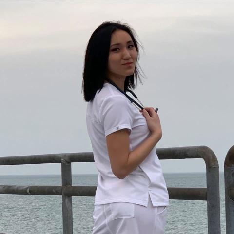 CWRU nursing student Hannah Price