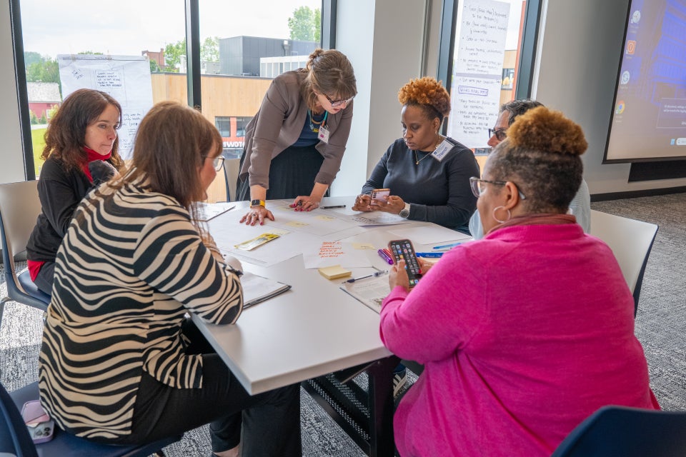 Abby Wilson and CER members