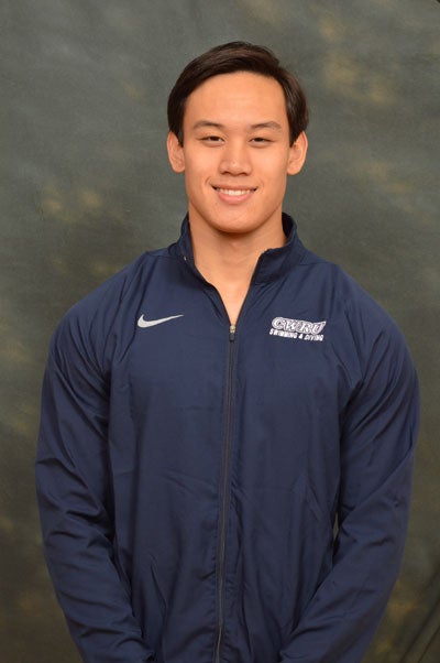 Headshot of Case Western Reserve University swimmer Emil LaSida