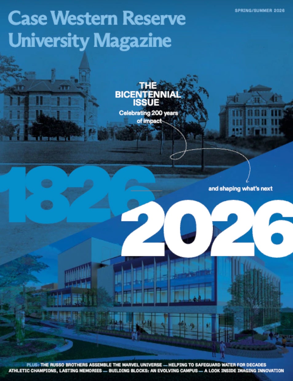 CWRU magazine cover spring/summer 2026.