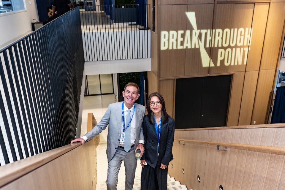 Roger and Kayoko Susi in the Susi Building