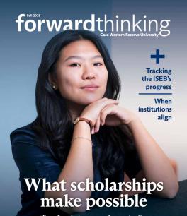 Forward Thinking, Fall 2025 Issue, What Scholarships Make Possible