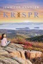 Photo of the cover of Barbara Kuemerle's book, "KRISPR"