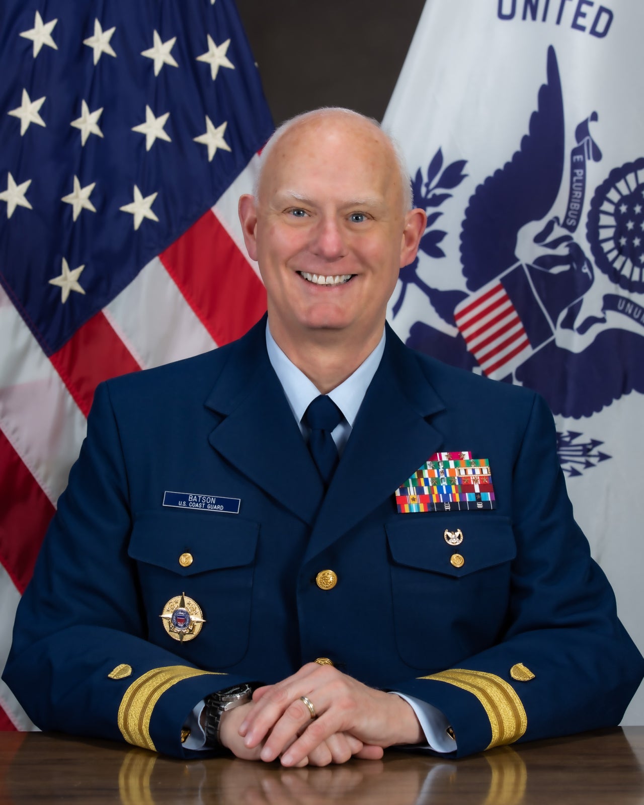 Rear Admiral Richard Batson headshot