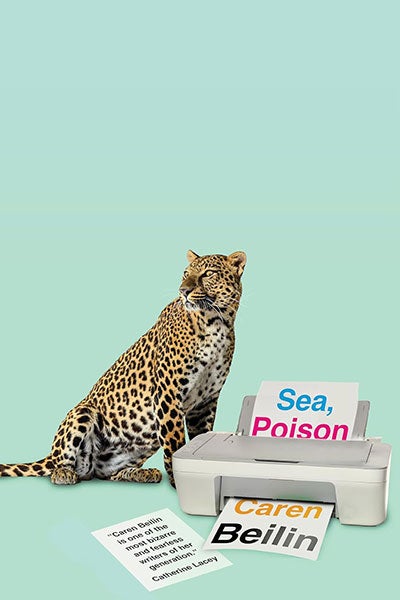 Photo of the cover of Caren Beilin's book "Sea, Poison"