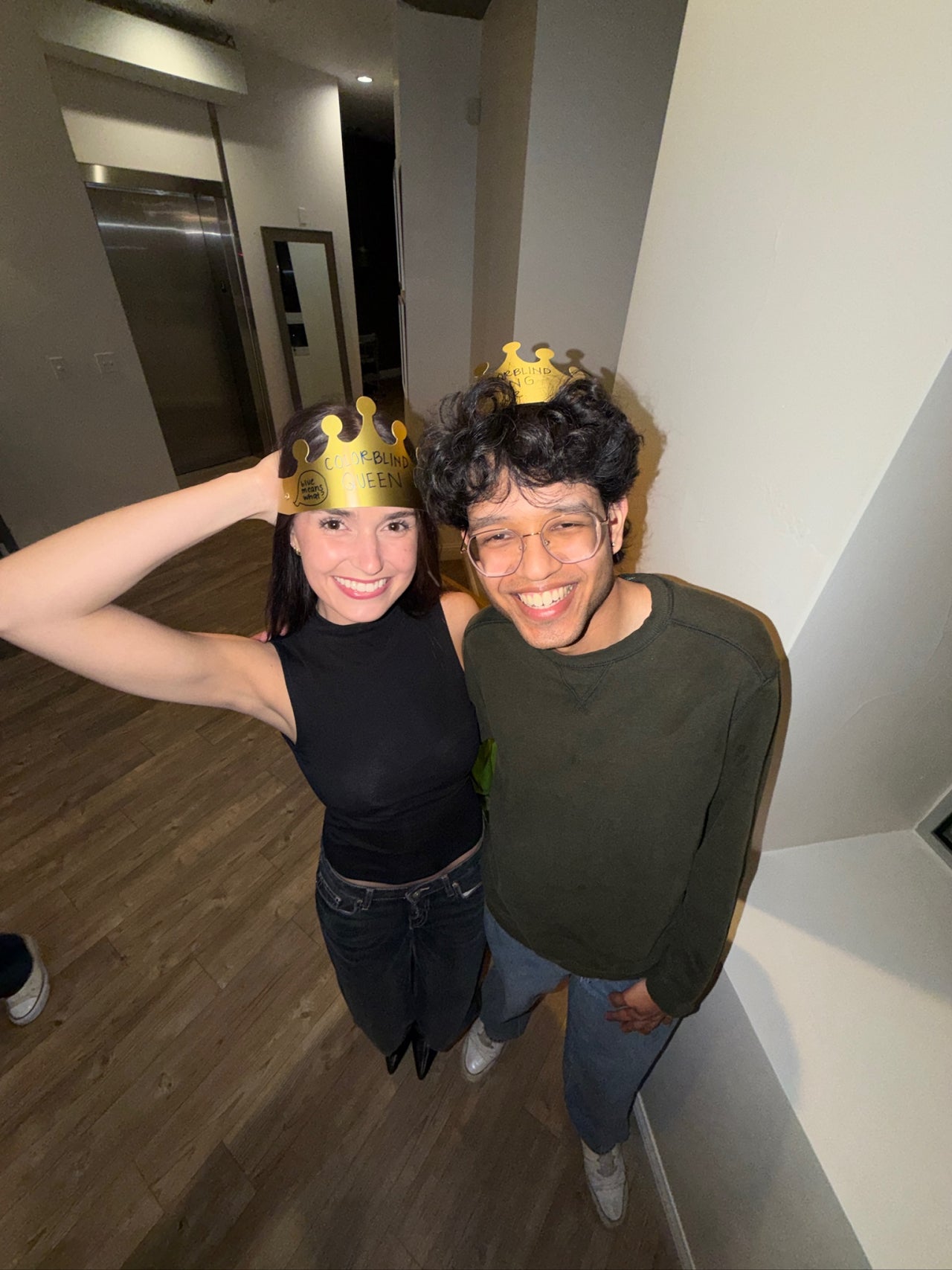 Lauren Prendeville posing with a friend