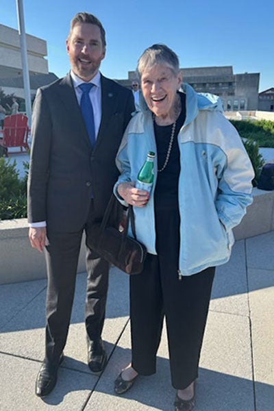 Dean Paul Rose and Jane Picker at the 2026 CUSLI Conference