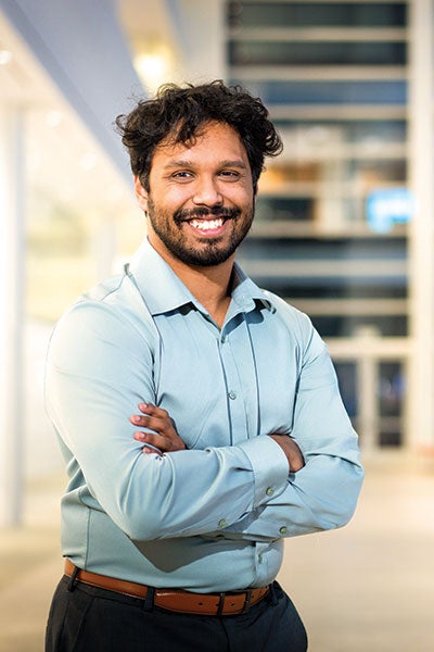 A headshot of Taseen Alam
