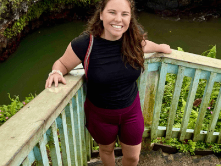 Maddie McDaniel in American Samoa
