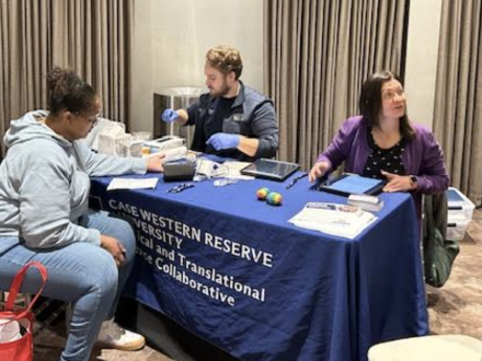 CTSC health screenings at a community event