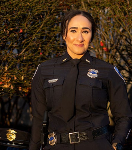 Photo of Sarah Shendy in uniform