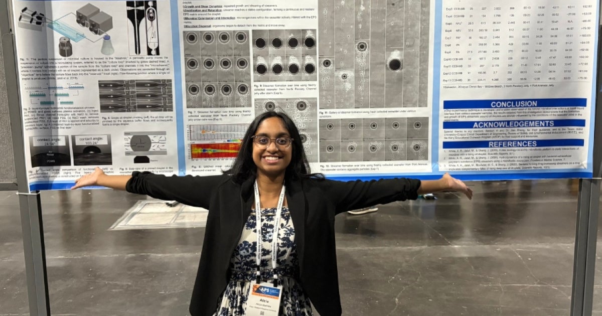 Meet an undergraduate student who is already making her mark in research
